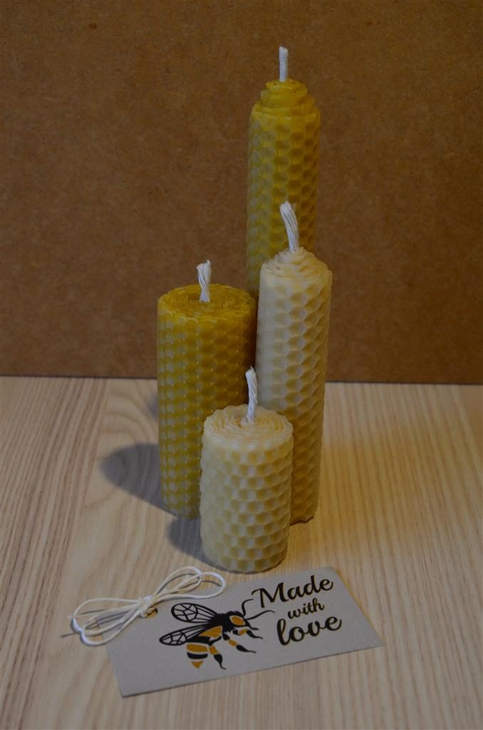 Beeswax Candles (Poured)